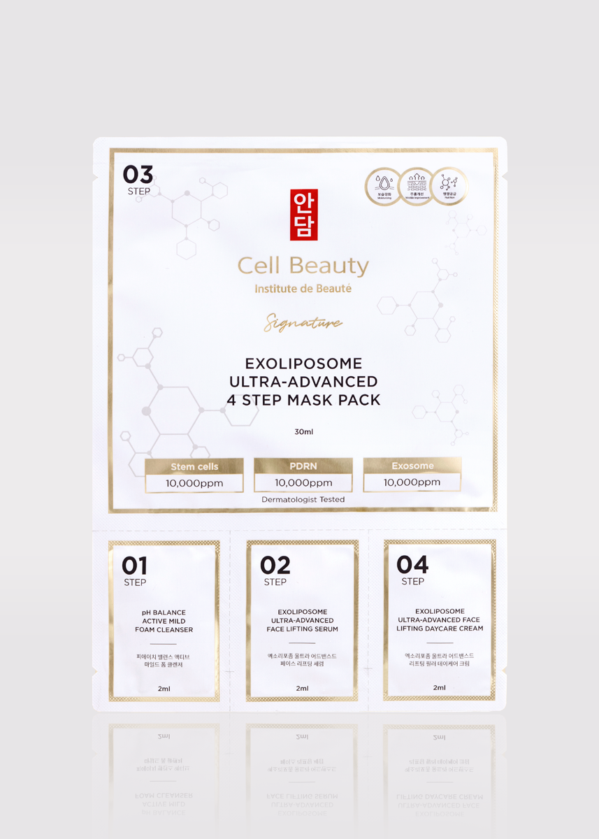 Exoliposome Ultra-Advanced 4 Step Mask Pack 